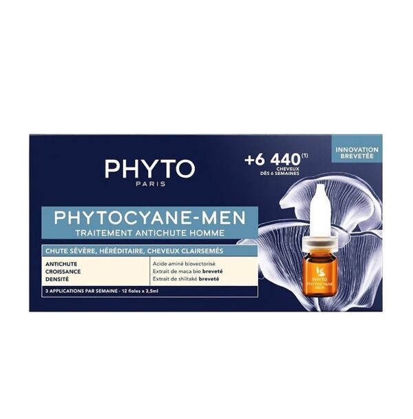 سرم ضد ریزش و رویش مجدد آقایان مدل PHYTOCYANE فیتو