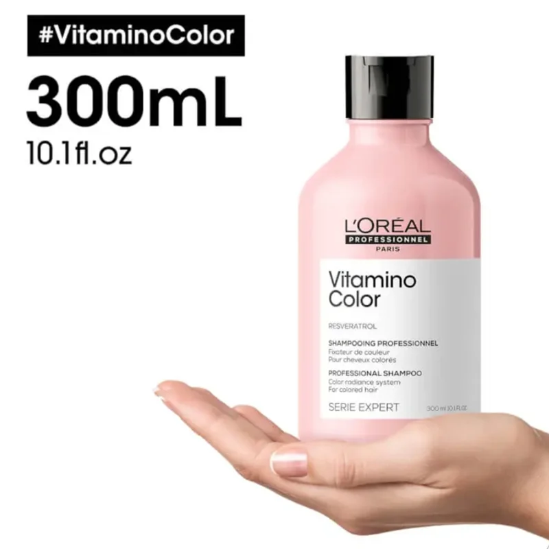 شامپو ویتامینو کالر لورال رسوراترول حجم ۳۰۰میل