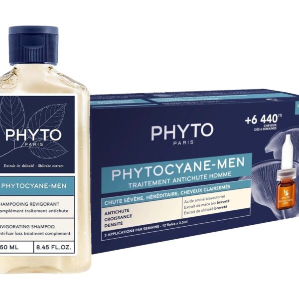 سرم ضد ریزش و رویش مجدد آقایان مدل PHYTOCYANE فیتو