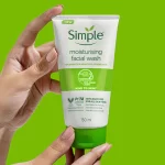 شوینده صورت Moisturising سیمپل 150 میل
